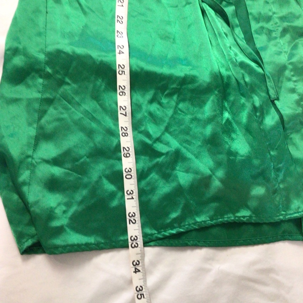 Victoria's Secret Green Satin Robe - Picture 8 of 10